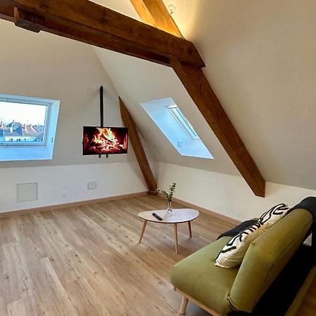 Appartement Moderne Et Spacieux, A 10 Min De La Gare 콜마 외부 사진
