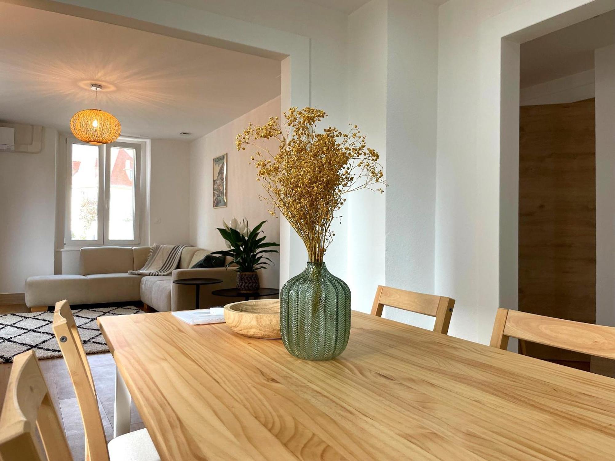 Appartement Moderne Et Spacieux, A 10 Min De La Gare 콜마 외부 사진